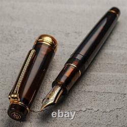 WANCHER SAILOR limited 21K fountain pen Professional Gear Brown Nib MF S129 JP