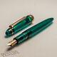 Wancher X Sailor Fountain Pen Turquoise Green Limited Edition