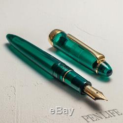 WANCHER x SAILOR Fountain Pen Turquoise Green Limited Edition