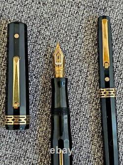 Wahl Eversharp Doric Oversize Adjustable Nib 10 Black Set