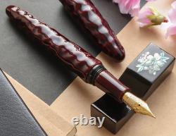 Wancher Dream Fountain Pen AIZU URUSHI KIKKOU-NURI AKATAMENURI