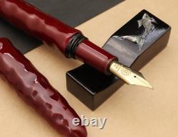 Wancher Dream Fountain Pen AIZU URUSHI KIKKOU-NURI AKATAMENURI