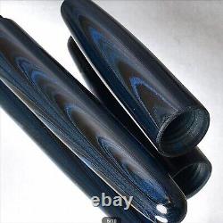 Wancher Dream Fountain Pen DREAM PEN Makoto Ebonite Marble Blue