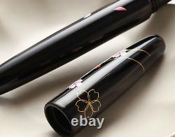 Wancher Dream Fountain Pen Echizen Urushi Sakura Zukiyo Calligraphy Pen