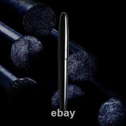 Wancher Dream Pen Ebonite Fountain Pen Timeless Silk Black F Nib NEW