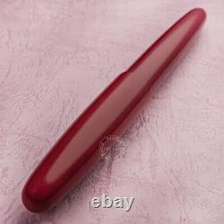 Wancher Fountain pen Ebonite Cigar Type Color Red Nib/SS? NWB