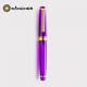 Wancher×sailor Professional Gear Slim 14k Lavender Fountain Pen F Nib Japan New