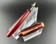 Warranted Lacquered Eyedropper Fountain Pen 14k Gold Fine Nib Serviced