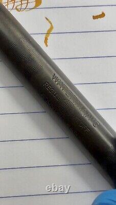 Waterman 52 Black Fountain Pen 14k FULL FLEX Nib Restored, VIDEO