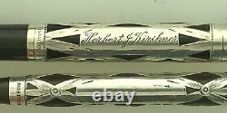 Waterman Deco c. 1934 Sterling 403 Fountain Pen & Pencil New Sac