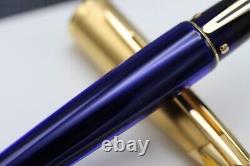 Waterman Edson Sapphire Blue Fountain Pen