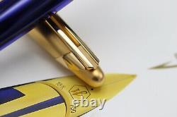 Waterman Edson Sapphire Blue Fountain Pen