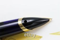 Waterman Edson Sapphire Blue Fountain Pen