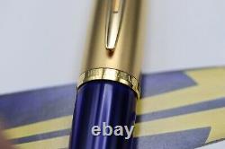 Waterman Edson Sapphire Blue Fountain Pen