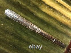 Waterman Lady Patricia Bay Leaf sterling overlay fountain pen