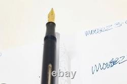 Waterman's 5 14k Vintage Flex nib black celluloid fountain pen