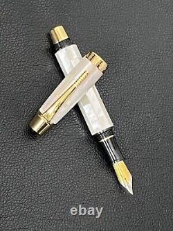 XEZO Maestro Fountain Pen Mother Of Pearls Iridium Point Nib Germany 150/500