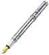 Xezo Maestro Jubilee Abalone/white Mop Fine Fountain Pen, Chrome Plated