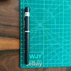 Yard-O-Led Standard Retro Barley Pattern Black Fountain Pen