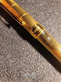 Yves Saint Laurent Fountain Pen Gold Rare