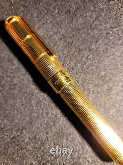 Yves Saint Laurent Fountain Pen Gold Rare