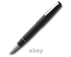 LAMY 001 2000 Noir Fine (F) Nib en Or Stylo Plume 4000020