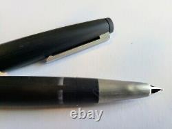 Lamy 2000 Mat Black Fountain Pen Fine Utilisé En Excellent État