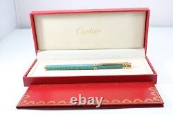 Le stylo plume moyen en laque chinoise verte Veronese Trinity de Cartier