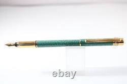 Le stylo plume moyen en laque chinoise verte Veronese Trinity de Cartier