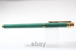 Le stylo plume moyen en laque chinoise verte Veronese Trinity de Cartier