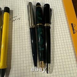 Lot de stylos Parker, Lamy, Rotring, Kaweco