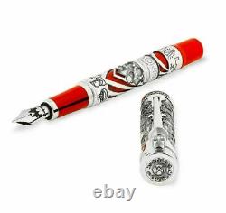 M. Montegrappa M. Monopoly'' Tycoon Style Edition Limitée 85 Stylos De Fontaine (925)
