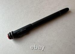 MONTBLANC Stylo Plume Édition des Écrivains Agatha Christie Nib Fin Métal Noir Cadeau