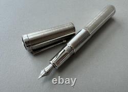 MONTBLANC Stylo Plume en Acier Gandhi 0,5 mm Nouvel Instrument d'Écriture Collectible