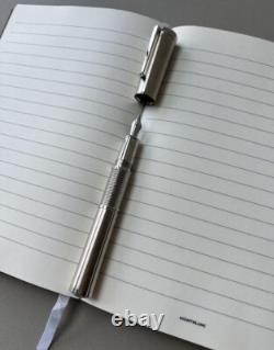 MONTBLANC Stylo Plume en Acier Gandhi 0,5 mm Nouvel Instrument d'Écriture Collectible