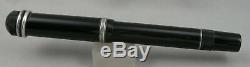 Montblanc Agatha Christie Black & Sterling Limited Edition Fountain Pen 1993