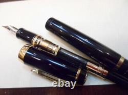 Montblanc Boheme XL Large Jumbo Funtain Pen Black Très Rare