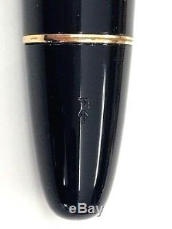 Montblanc Chef-d'œuvre Fountain Pen 14c585 Type Noir M Du Japon