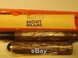 Montblanc Eye Pen Antique Tiger 22 Circa 1950 Wiese Espagne Production