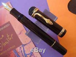 Montblanc Limited Edition Agatha Christie Fountain Pen F Pt Neuf Dans La Boîte 2341/4810