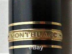 Montblanc Meisterstück 146 Fountain Pen Nib Avec 14c Encre Noire