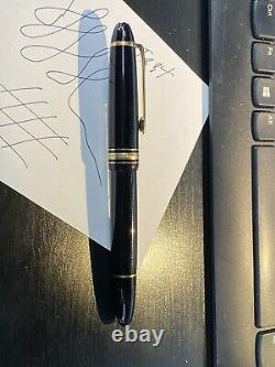 Montblanc Meisterstuck 146 Stylo Plume 14k Or 585