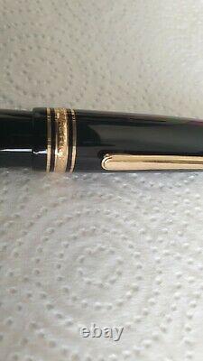 Montblanc Meisterstuck 149 14c Or 4810 M Nib Piston Fountain Pen Two Tone Rare