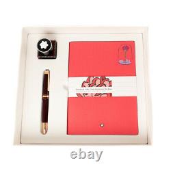 Montblanc Meisterstuck Le Petit Prince Happy Holiday Rose Set Fontaine Stylo M