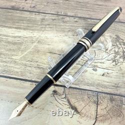 Montblanc Meisterstück Stylo-plume Nibf 14k-585 Vintage Noir Allemagne A448