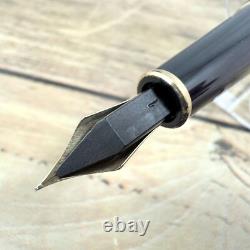 Montblanc Meisterstück Stylo-plume Nibf 14k-585 Vintage Noir Allemagne A448