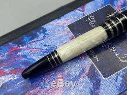 Montblanc Scott Fitzgerald Fountain Pen 18k Med Nib Writers Series Année 2002