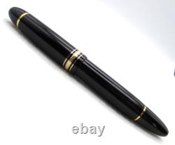 Montblanc n° 149 Diplomat Stylo plume noir en or 14k M