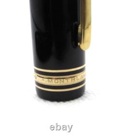 Montblanc n° 149 Diplomat Stylo plume noir en or 14k M