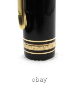 Montblanc n° 149 Diplomat Stylo plume noir en or 14k M